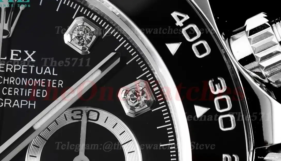 Dia 40mm SS KING SA4130 Daytona RU 116519 Black 0520
